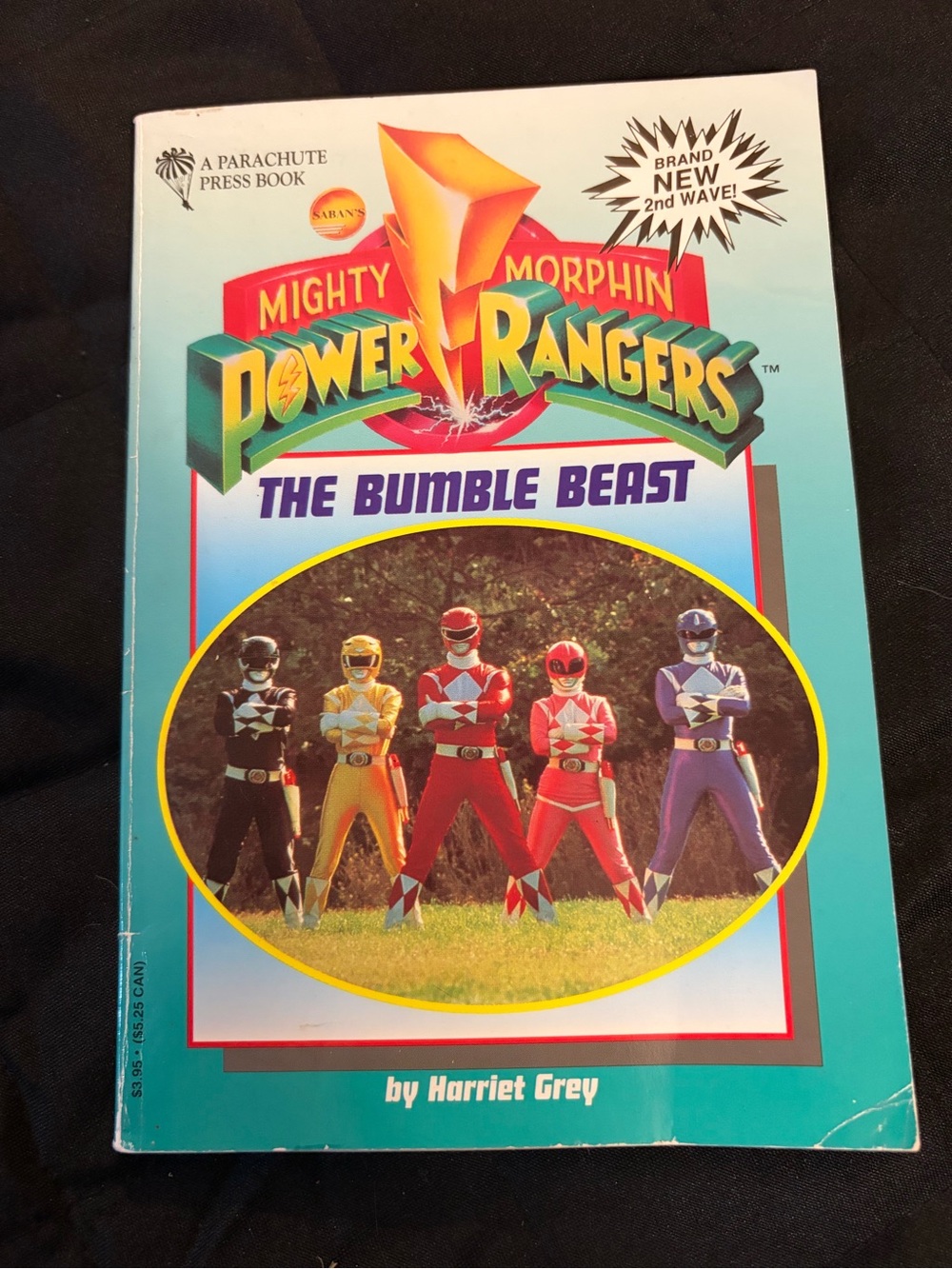 Vintage 1994 Mighty Morphin Power Rangers The Bumble Beast Book